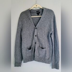 J Crew Gray Merino Wool Sweater